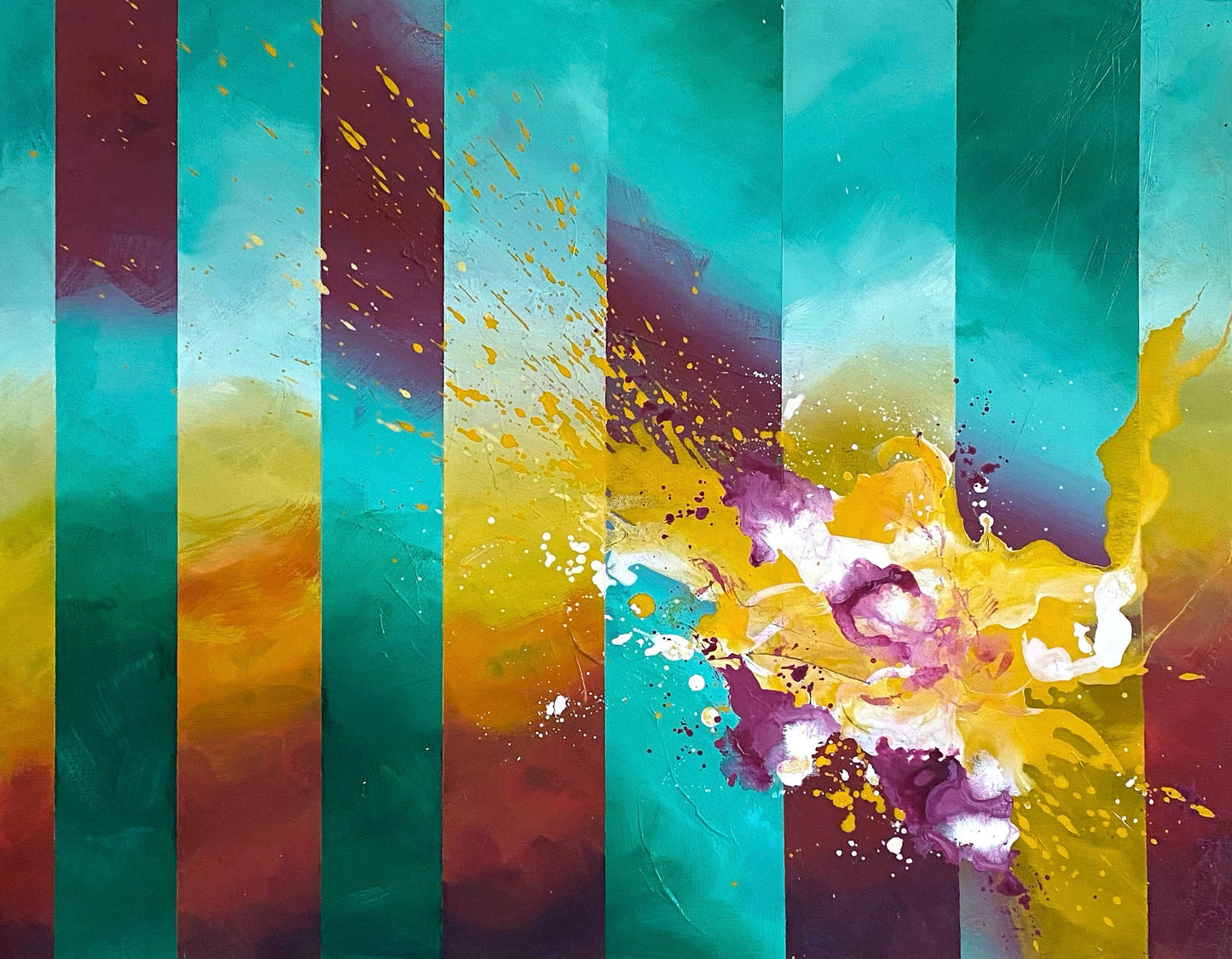 "Sunset Magic" Original Acrylic Painting