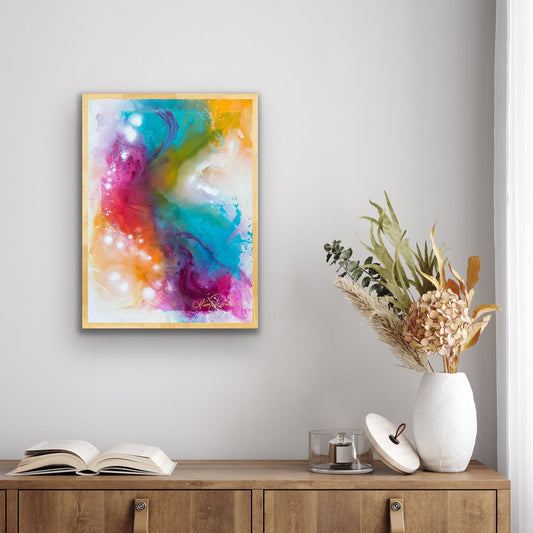 "Unstoppable Magic No 1" Original Acrylic Painting